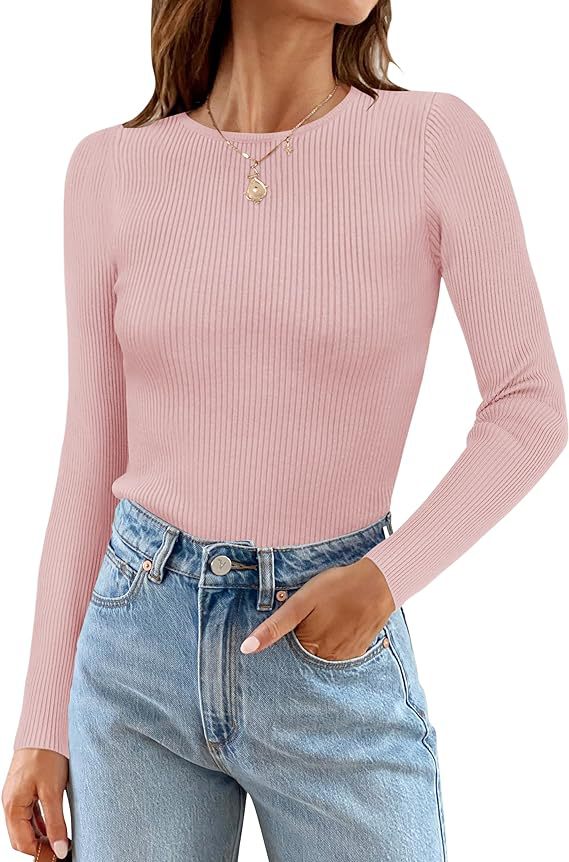 New Striped Long Sleeve Regular Top T-Shirt Women